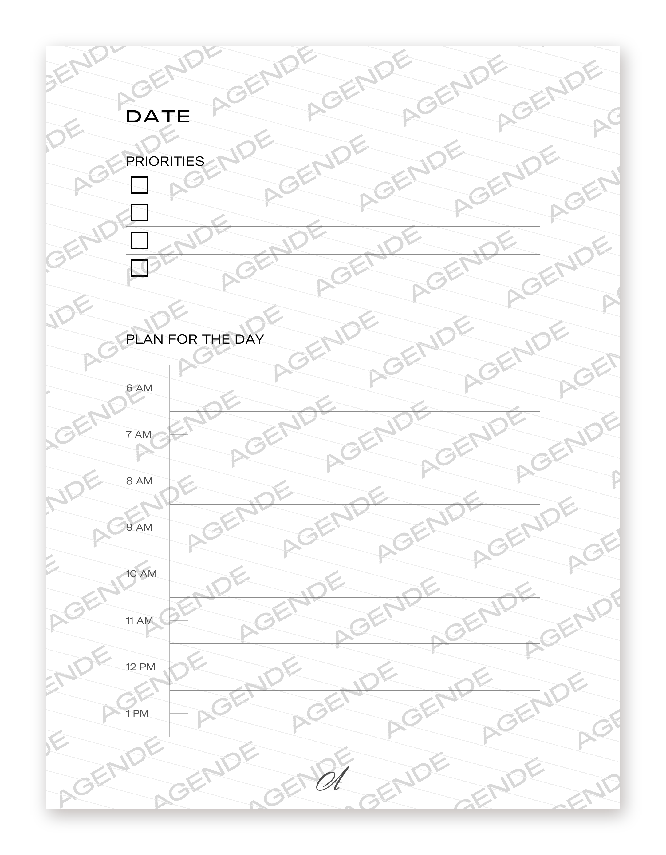 Daily Planner