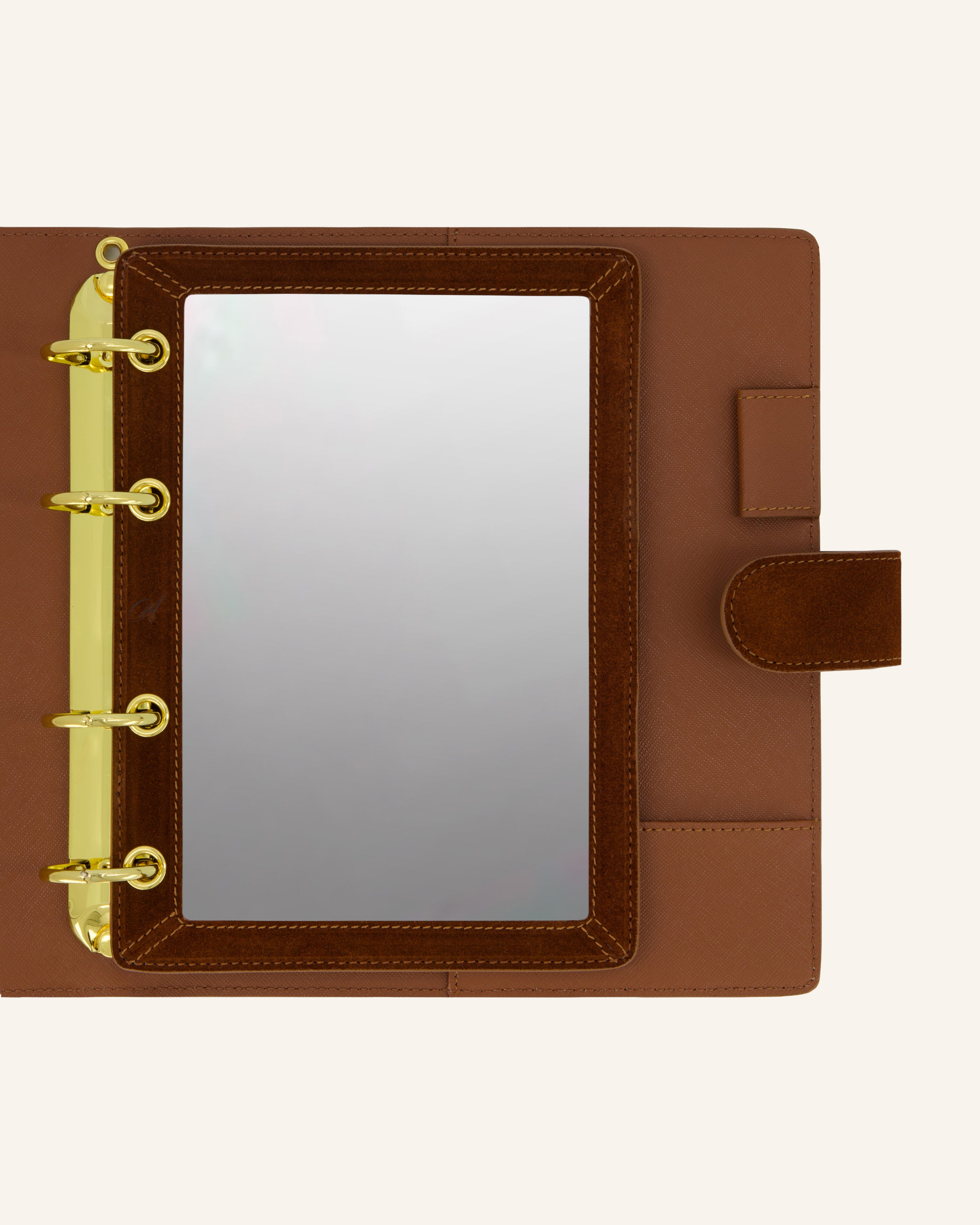 The Chocolate Suede Mirror
