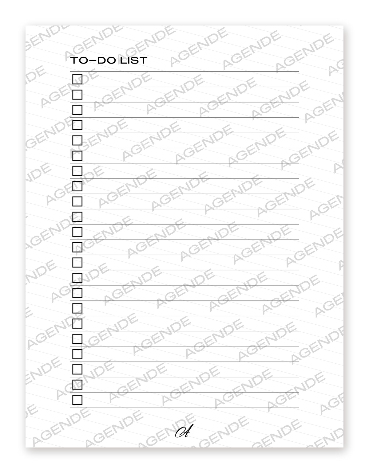To-Do List