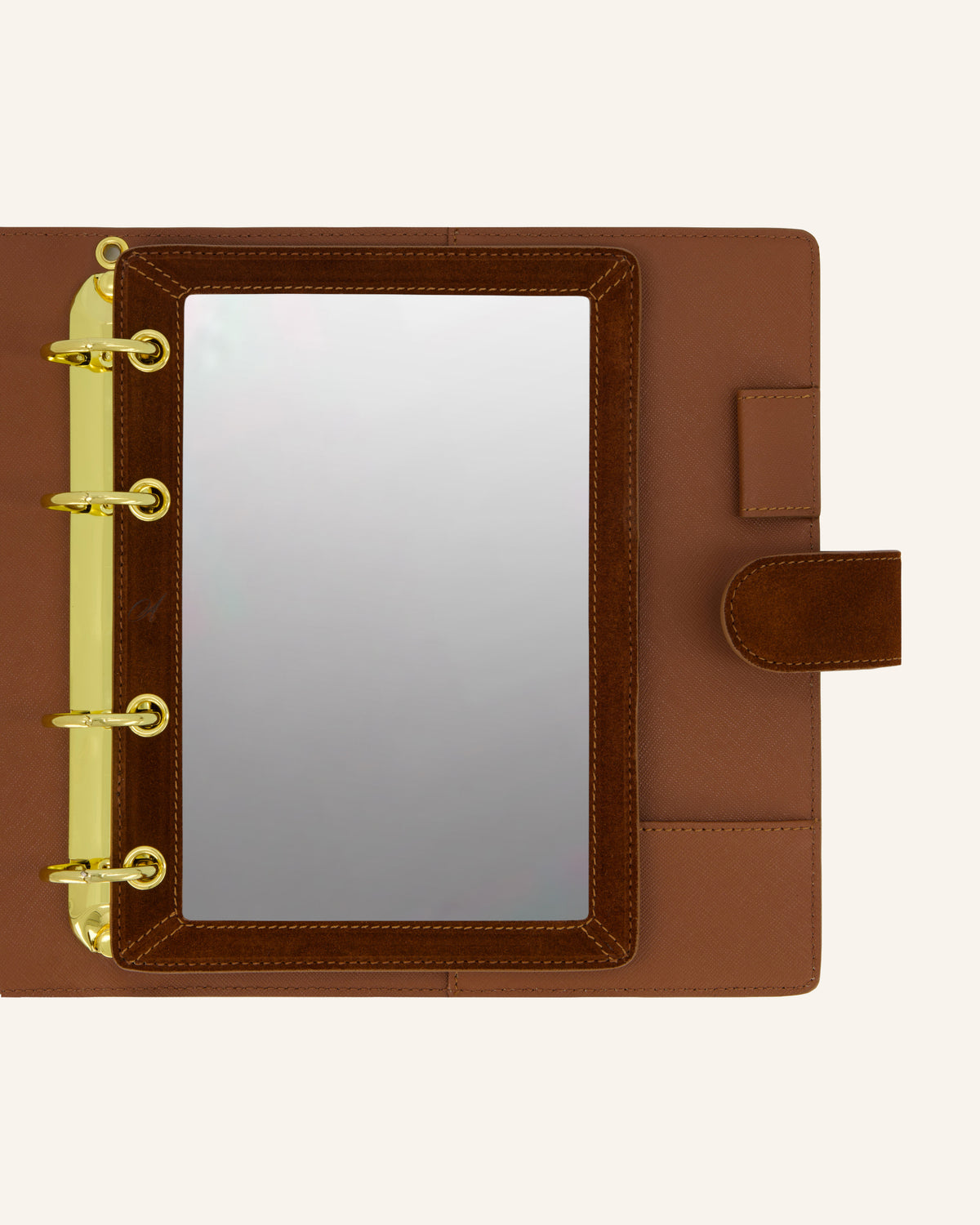 The Chocolate Suede Mirror