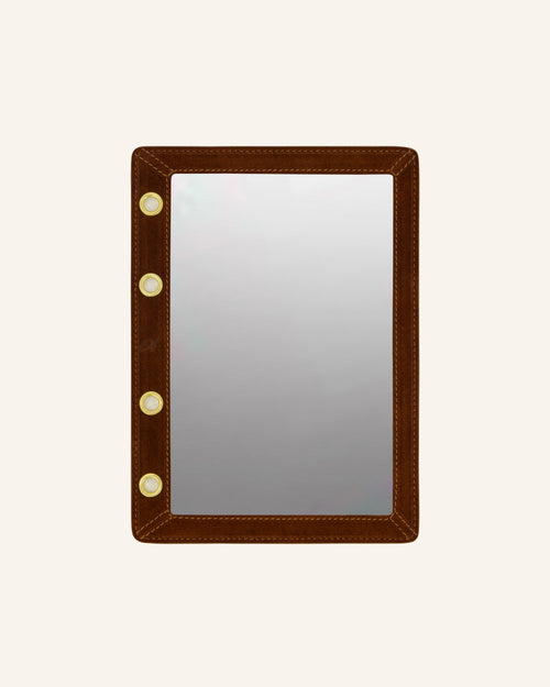 The Chocolate Suede Mirror